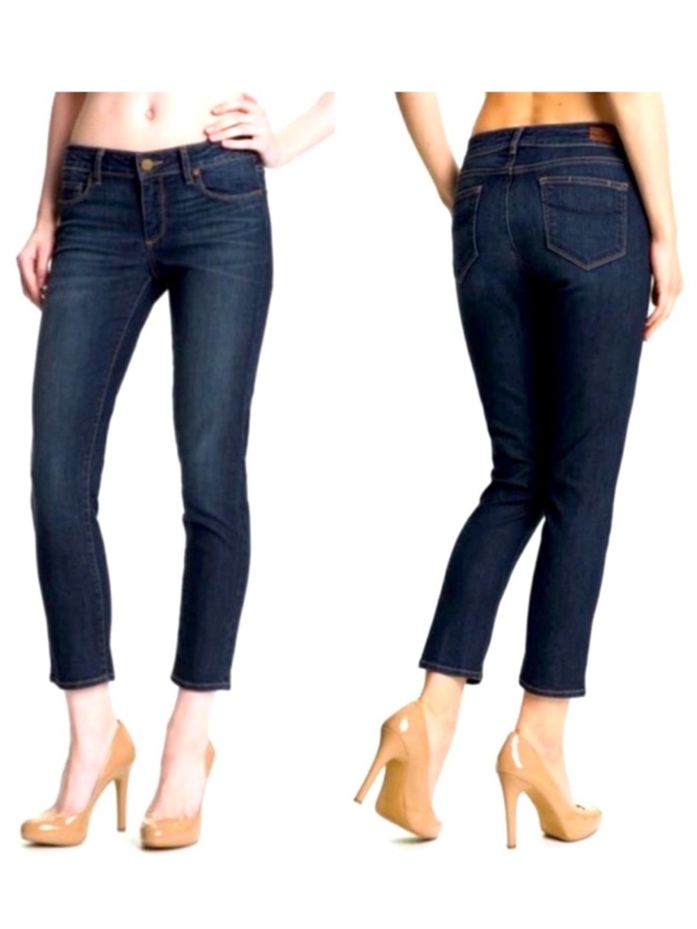 PAIGE Denim Kylie Crop Jeans Size 28 Sedona Medium Wash